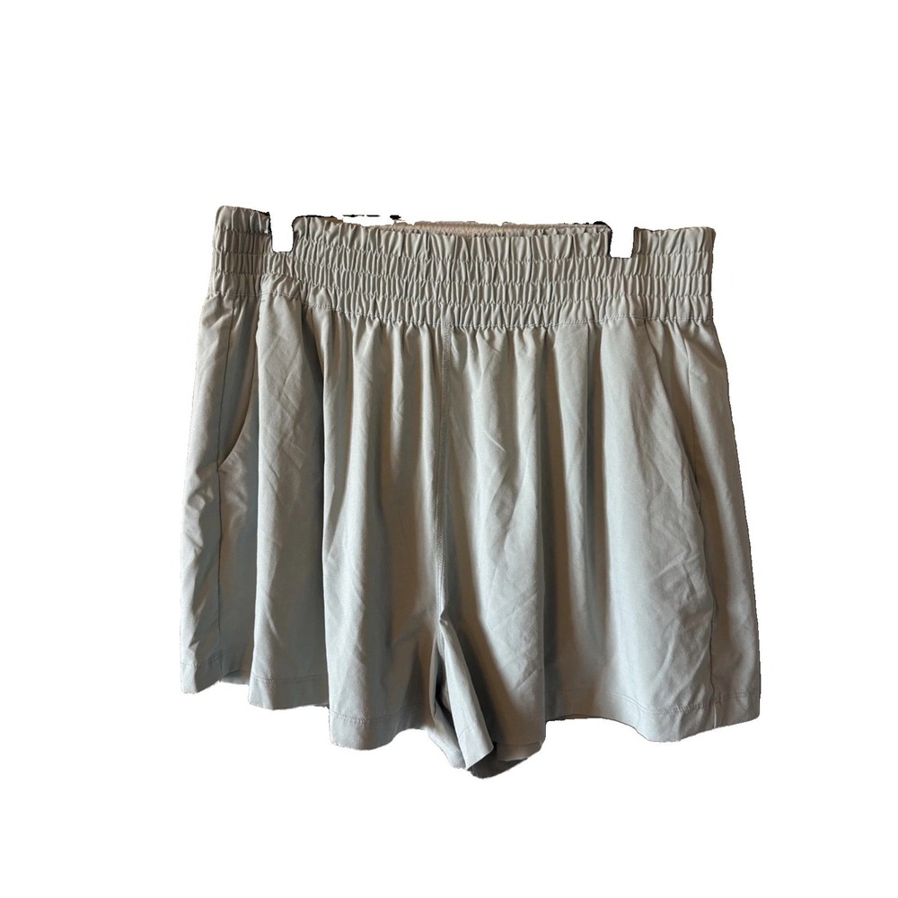 Vuori Green Villa Pull On Womens Activewear Shorts VW3015 Large Travel Everyday